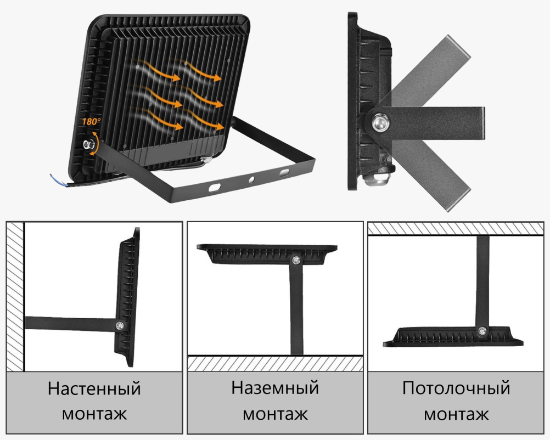 Led պրոժեկտոր 10W-6K (W)  (100) - ի նկար