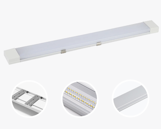 Լուսատու խողովակաձև քառակուսի 60W-6K  1,2մ  (30) - ի նկար