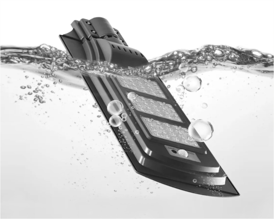 Փողոցային արևային լուսատու 200W-12000mAh  (5) - ի նկար