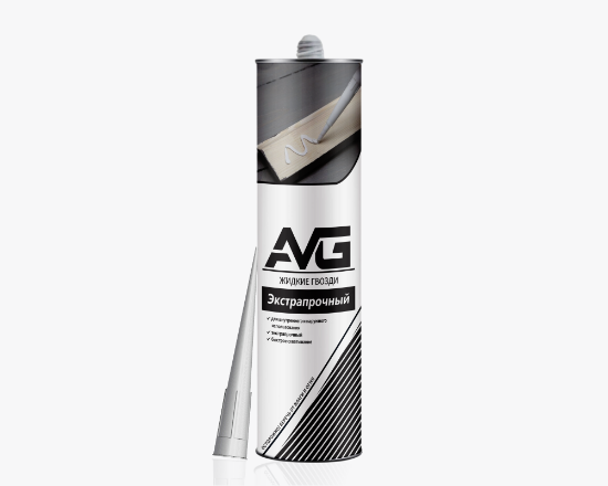 AVG հեղուկ մեխ, թափանցիկ 280մլ - ի նկար