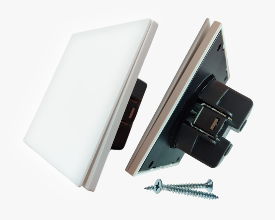 CC-EN-01 Սպիտակ անջատիչ 1 տեղ (10) - ի նկար