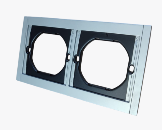 CL-48 Արծաթագույն շրջանակ 2 տեղ (15) - ի նկար