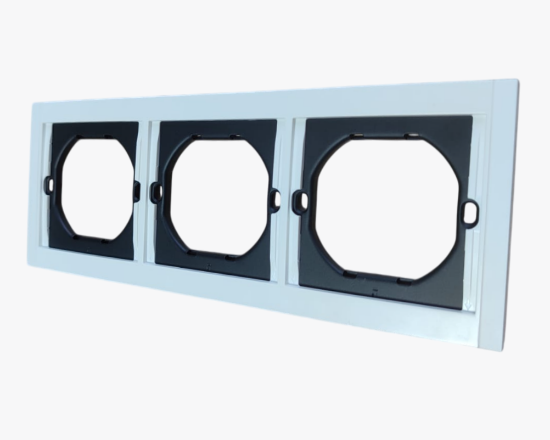 CL-49 Սպիտակ շրջանակ 3 տեղ (10) - ի նկար