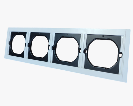 CL-50 Սպիտակ շրջանակ 4 տեղ (10) - ի նկար