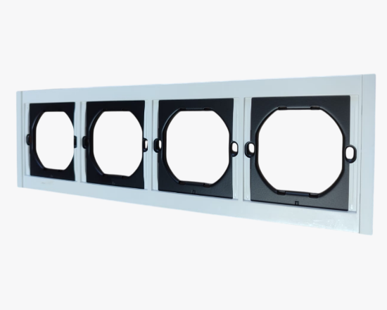 TR-50 Սպիտակ շրջանակ 4 տեղ (10) - ի նկար