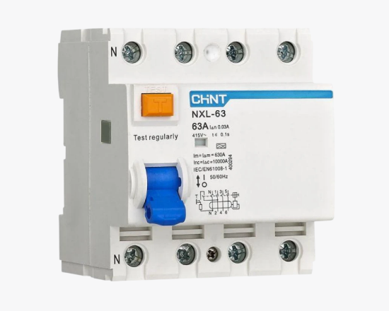 280790 Ավտոմատ անջատիչ UZO NXL-63 4P 32A 30mA AC 6kA - ի նկար