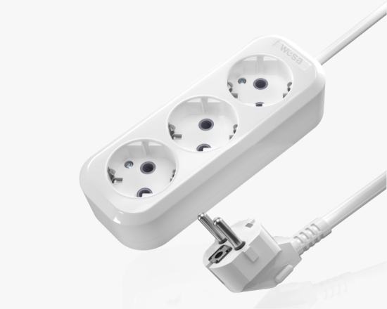 MGP-138 երկարացման լարի բլոկ լարով 10մ․ 3 տեղ․ հողանցումով - ի նկար