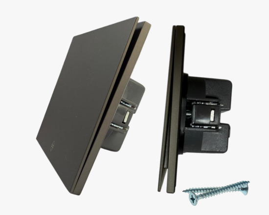 CC-EN-11 Մոխրագույն ռեվերս-անջատիչ 1 ստեղնով  (10) - ի նկար