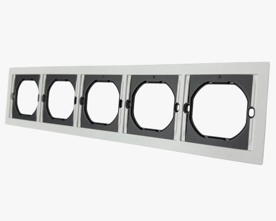 CC-CL-51 Սպիտակ շրջանակ 5 տեղ (10) - ի նկար